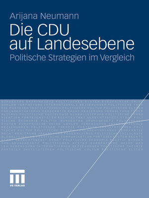 cover image of Die CDU auf Landesebene